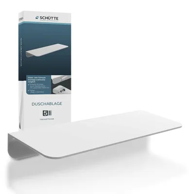 Produktbild von Selbstklebendes Duschregal, Badezimmerregal, 350 x 50 x 125 mm, ohne Bohren