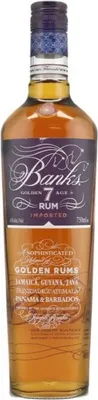 Immagine prodotto di RUM BANKS 7 ANNI 70CL. Rum dei Paesi Bassi 70,00 cl 43,0%