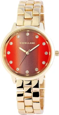 Produktbild von Excellanc Damenuhr mit Metallarmband