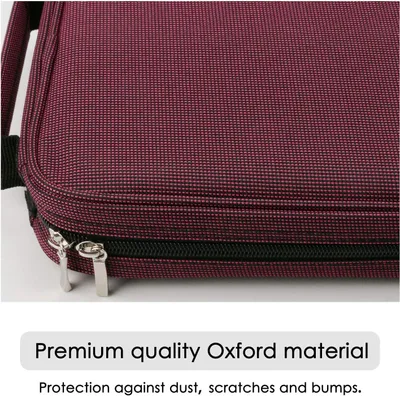 Produktbild von Federmäppchen Oxford, große Kapazität für 120 Standardstifte, rot, für Schule und Reisen