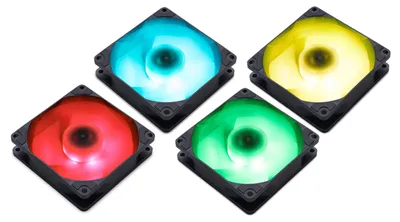 Produktbild von Kaze Flex 92 PWM RGB (schwarz, 92 mm)