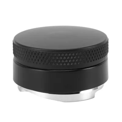 Image de Tamper de distribution de café, nivelleur de café, outil de distribution de café, outil de distribution de café, acier inoxydable 304, noir, 58 mm