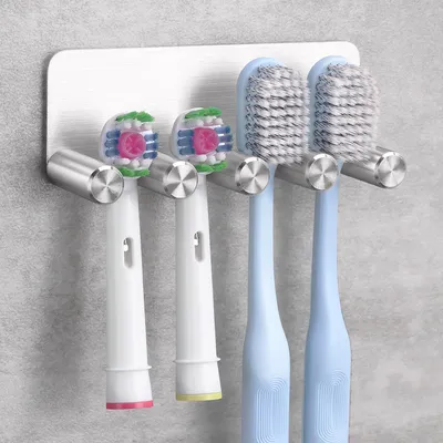 Productafbeelding van Wandbevestiging voor Tandenborstels zonder Boren