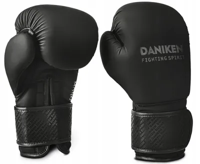 Produktbild von Daniken MONO Boxhandschuhe schwarz/schwarz 16oz