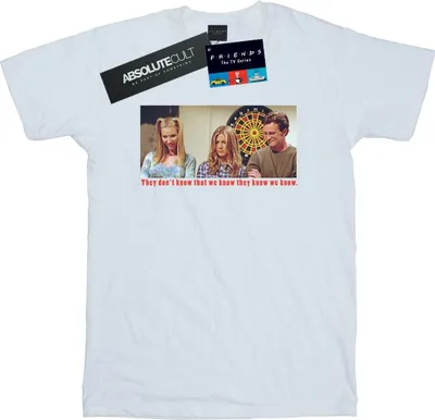 Produktbild von Friends - "They Don't Know That We Know" T-Shirt für Damen BI23350 (XL) (Weiß)
