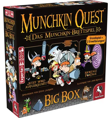 Obrázok produktu pre Pegasus Munchkin Quest, Stolová hra, 12 rok / roky, 150 min, 180 min