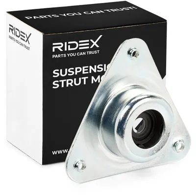 Produktbild von RIDEX 1180S0521 Federbeinstützlager Vorne Links Vorne Rechts für RENAULT Clio III Schrägheck (BR0/1, CR0/1) CLIO II (BB0/1/2, CB0/1/2)