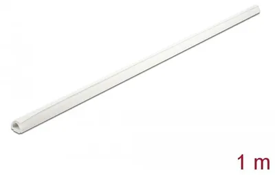Immagine prodotto di DELOCK Canalina per cavi mini a chiusura automatica 12 x 12 mm - lunghezza 1 m bianco