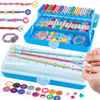 Image de Elzusha - Kit de fabrication de bracelets d'amitié pour enfants