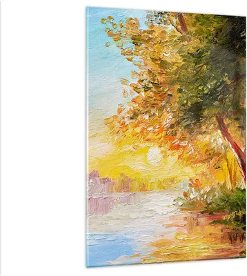 Produktbild von Bilder auf glas - Einteilig - natur natur - 80x120cm - Glasbilder - Wandbilder - Bilder - Kunstdruck - zum Aufhängen bereit - Wanddekoration aus Glas - Glas Bilder - Wandbild auf Glas - GPA80x120-3445
