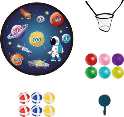 Image de Jeu de fléchettes d'espace en velcro