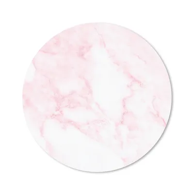 Produktbild von MuchoWow® Mauspad Mousepad Marmor - Weiß - Rosa - Chic - Marmoroptik 20x20 cm - Mousepads - Maus Mat - Pad - Mausunterlage - Schreibtischmatte
