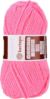 100g Strickgarn Häkelgarn Kartopu Zambak hellpink