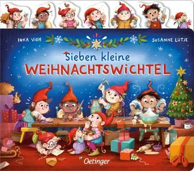 Immagine prodotto di Sieben kleine Weihnachtswichtel