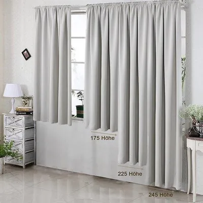 Zdjęcie produktu dla Podwójna zasłona z grubej tkaniny zaciemniającej, 135 x 175 cm, srebrnoszara, o wzorze adamaszku, zasłona termiczna