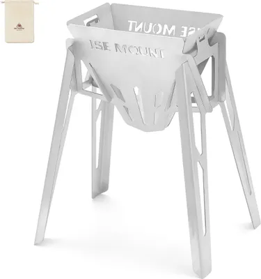 Zdjęcie produktu dla Uchwyt na filtr do kawy ze stali nierdzewnej, wyjmowany, przenośny, wielokrotnego użytku dripper do kawy, uchwyt na filtr do kawy, akcesorium do picia kawy na świeżym powietrzu