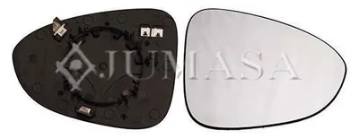 Produktbild von JUMASA Spiegelglas Außenspiegel Rechts für OPEL ZAFIRA TOURER C (P12) Beheizbar Konvex 55343068