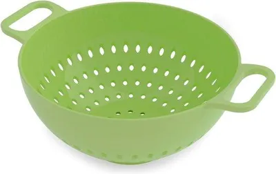 Immagine prodotto di Colino in melamina verde, lucido, grande, pratico