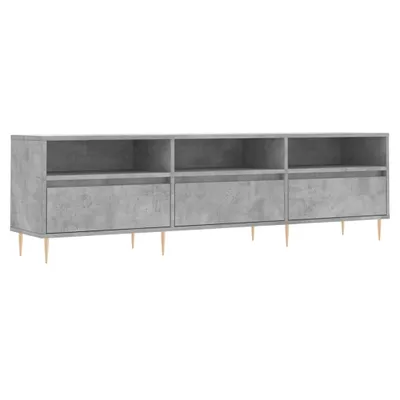 Produktbild von TV-Schrank Betongrau 150x30x44,5 cm Holzwerkstoff