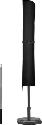 Obrázok produktu pre Dokon ochranný kryt na slnečník do Ø 300 cm, odolný proti zime a UV žiareniu, kryt na záhradný slnečník 175x30,5/36,5 cm