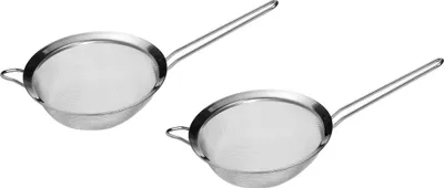 Produktbild von Edelstahl Teesieb - Küchensieb feinmaschig  Ø 8,5cm - 2 Stück