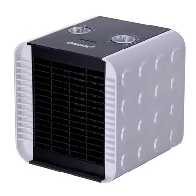 Obrázek produktu pro PTC ohřívač s ventilátorem Keramický ohřívač Elektrický ohřívač 1500 W šedý