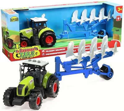 Produktbild von Dromader Traktor mit Pflug, Licht, Sound und Schubantrieb