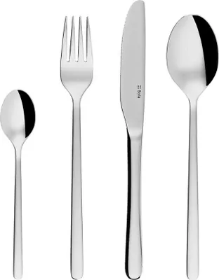 Image de Ménagère 6 personnes en inox 30 pièces Manhattan