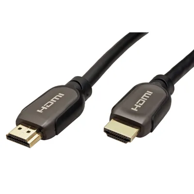 Obrázek produktu pro ROLINE Ultra High Speed HDMI kabel, 8K@60Hz, HDMI M - HDMI M, certifikovaný, černý, 1m (11.04.6010)
