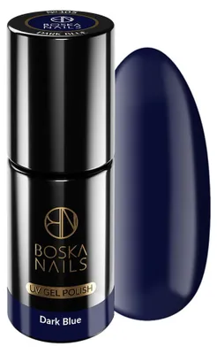 Produktbild von Boska Nails UV/LED Hybrid-Nagellack Divine Dark Blue 305 Nr. 056 6 ml