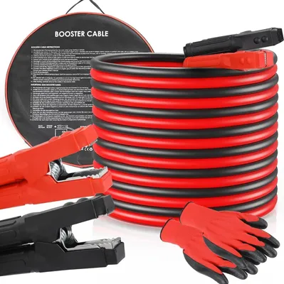 Image de Câble de pontage - câble de démarrage 3000 A - 6 m - 50 mm² - cuivre - 12/24 V - pour essence/diesel - bleu