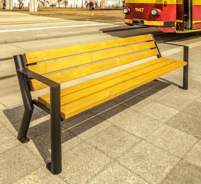 Obrázek produktu pro REKORD Gladiator Bis Tek 185x59x76 cm 3-4místná lavice pro zahradu, terasu, balkon, předzahrádku, dřevo a pozinkovaný kov, odolná proti povětrnostním vlivům