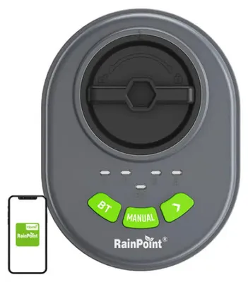 Obrázek produktu pro 4-zónový ovladač zavlažování Rainpoint s aplikací, Bluetooth