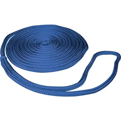 Imagen del producto de Cuerda de amarre de nylon trenzado doble, de 3 metros, para embarcaciones