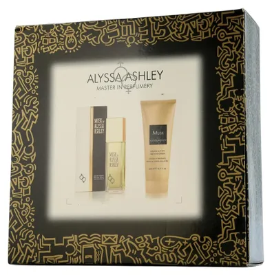 Produktbild von Alyssa Ashley Musk 50 ml EdT Set mit Glittering Hand & Body Moisturiser