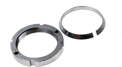 Produktbild von Fahrrad Gegenplatte Tretlager Konter Ring Mutter Spacer für Kardanantrieb Silber