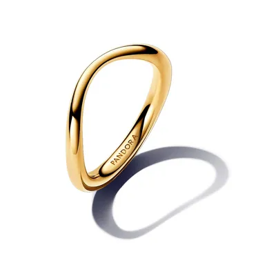 Immagine prodotto di Anello a fascia Pandora dalla forma organica 163314C00, anello da donna, misura: 54