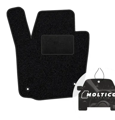 Immagine prodotto di Tappetini per auto, in velluto, compatibili con: Seat Toledo IV, dal 2013 al 2018