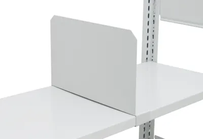 Produktbild von Fachteiler 400x200mm freistehend - frei verschiebbar, 40-er Kante