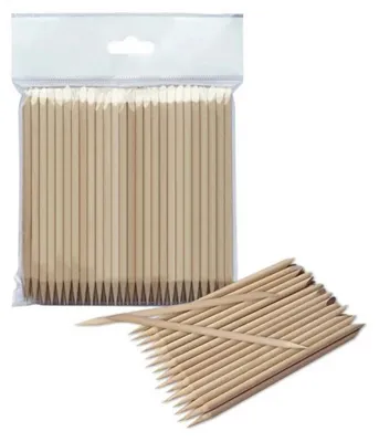 Produktbild von Profi Manikü restä bchen aus Holz 110mm 100Stk.