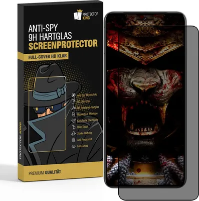Produktbild von 4x Blickschutz 9H Panzerglas für Xiaomi 15 Full-Cover Anti-Spy Privacy Sichtschutz echtes Tempered Glass Schutzfolie Schutzglas Displayschutz Screen-Protector