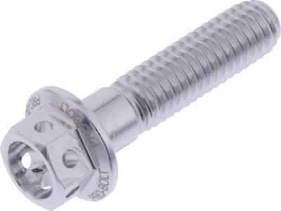 Image de Vis JMP 6 Kant Bolt M6x1,00mm 25mm Aluminium Racing argent