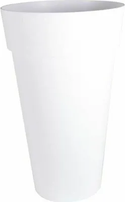 Produktbild von Maceta EDA 13637 BL SX2 Blanco Redondo Rund Ø 48 x 80 cm