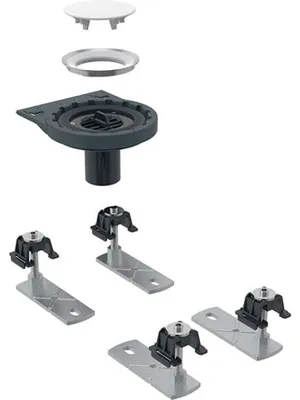 Produktbild von Geberit 154030001 Ablaufanschluss m. 4 F. für Setaplano