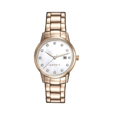 Produktbild von Esprit Damen Uhr Armbanduhr Blake Edelstahl Rosé ES100S62011