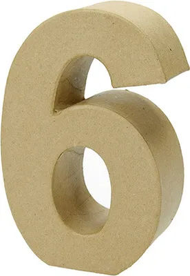 Produktbild von Pracht Creatives Hobby GmbH Zahl 6 Sonstige Sonstige
