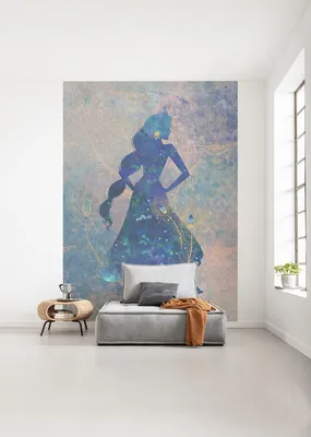 Produktbild von Komar Vlies Fototapete "Jasmin Silhouette" - Größe: 200 x 280 cm (Breite x Höhe), 4 Bahnen