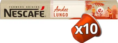Produktbild von NESCAFÉ Farmers Origins Andes Lungo für Nespresso (1 x 10 Kapseln)