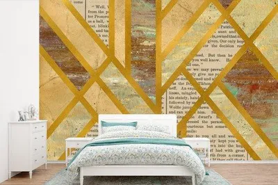 Produktbild von Fotobehang Vintage-Design-Marmor-Brett 450 x 300 cm