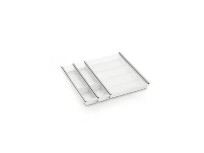 Produktbild von NABER 8034101 Besteckeinsatz CUISIO 60 G für 600 mm Schubladen, weiß